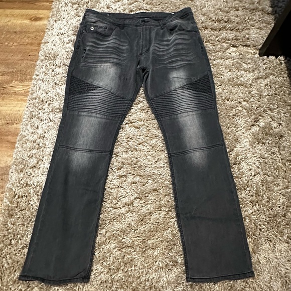 Buffalo David Bitton Other - Buffalo David Bitton Mens jeans pants size 38/32 black gray super skinny Max-x